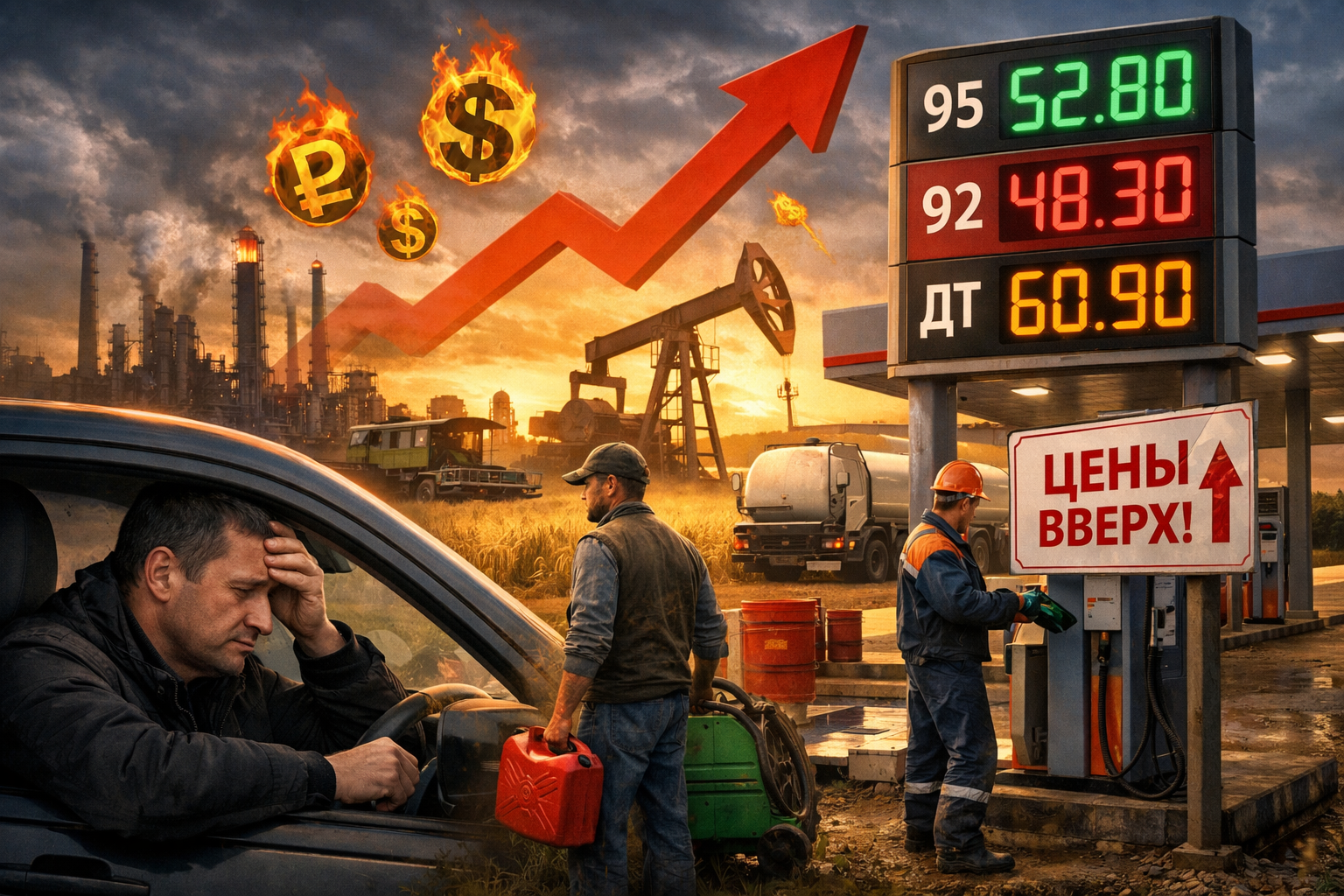 Весенний рост цен на топливо: эксперт объяснил, почему бензин и дизель подорожают в апреле