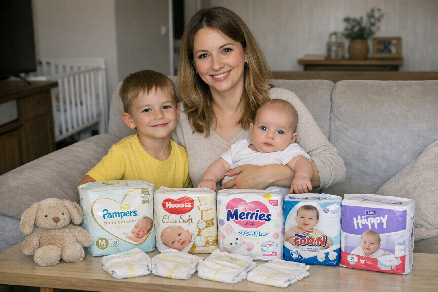 Рейтинг лучших подгузников для новорожденных