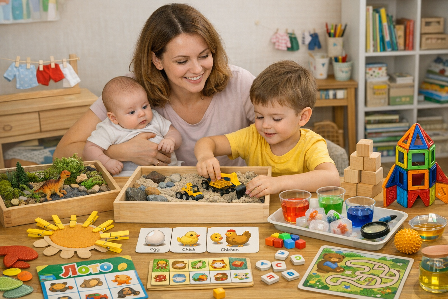 ТОП-10 развивающих игр для детей 3–5 лет: личный опыт мамы двоих детей