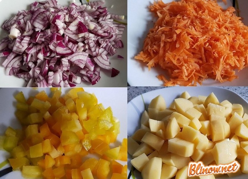 Пошаговый фото рецепт: Борщ (простое приготовление) ???