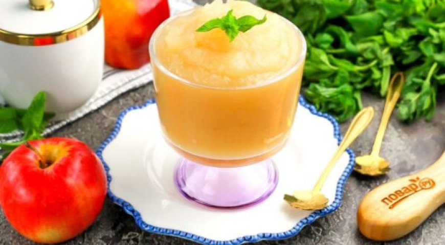 Пюре из яблок