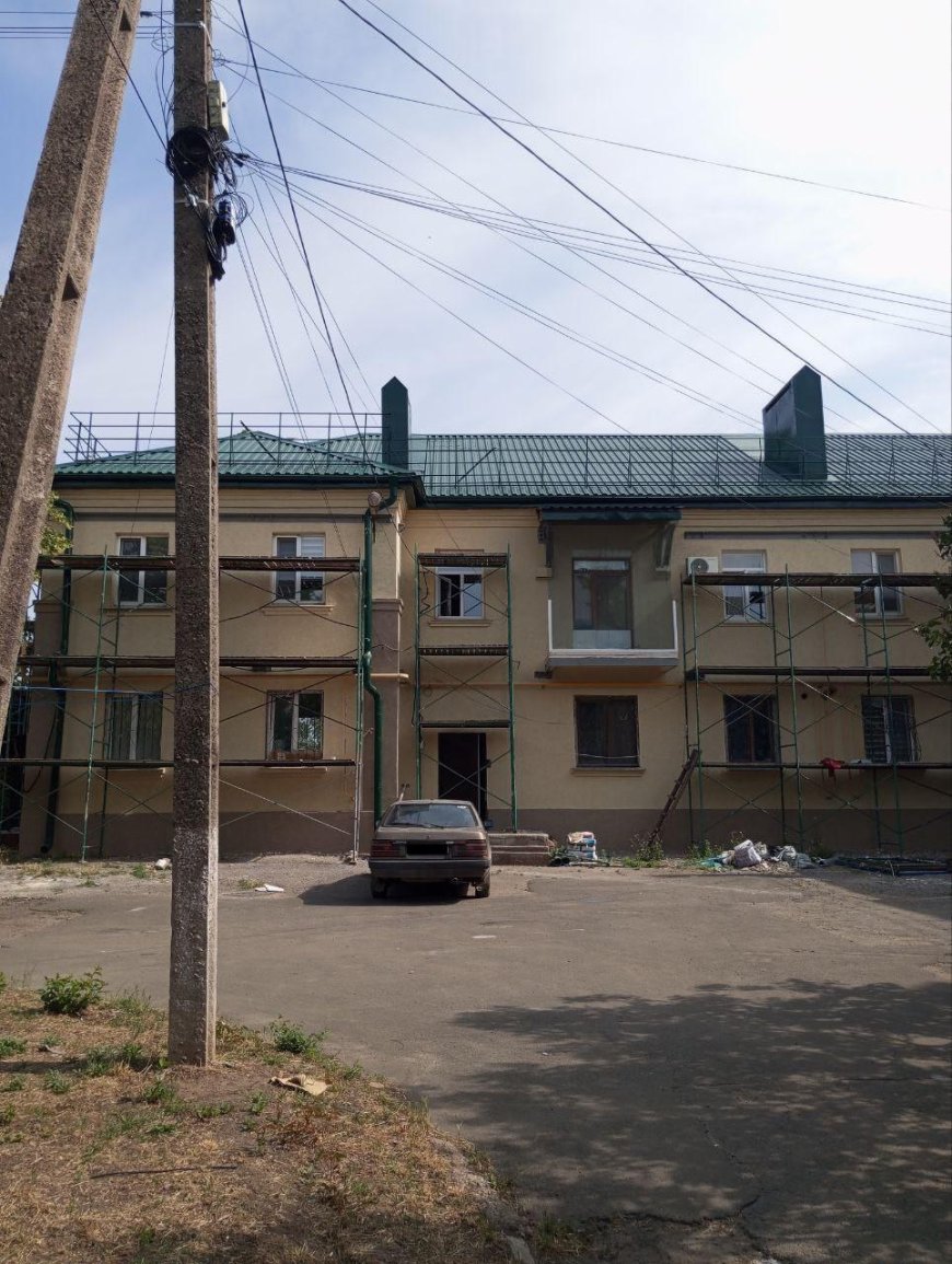 Восстановление многоквартирного дома в 24 квартале г. Мариуполя