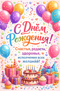 С Днем Рождения